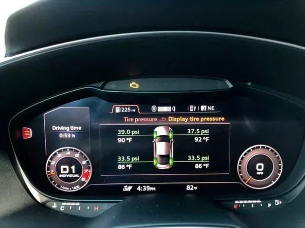 Does Audi Show Tire Pressure on Your Vehicle Dashboard