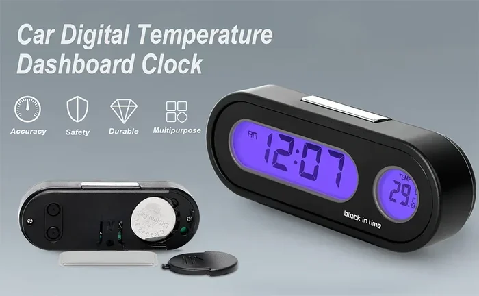 Upgrade Your Drive with a Digital Clock for Car Dashboard