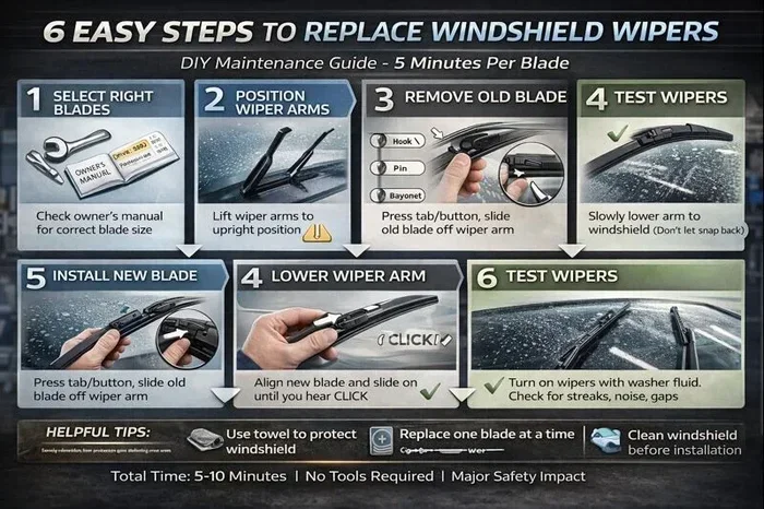 Can I Replace Windshield Wipers Myself Without A Mechanic