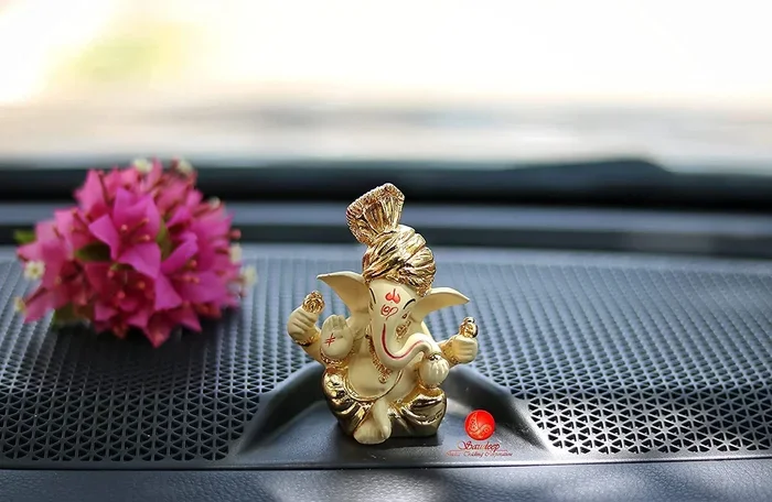 Lord Ganesha for Car Dashboard The Lucky Road Guardian