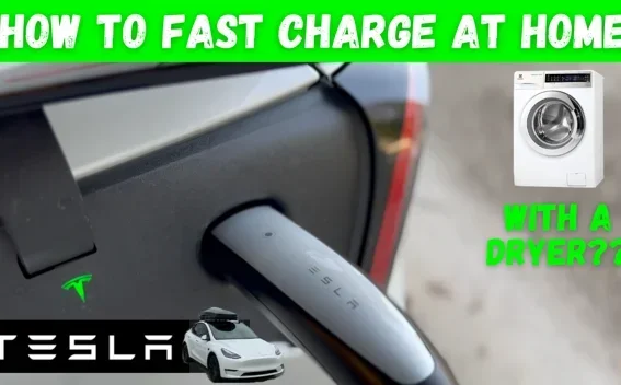 Can I Use a Dryer Outlet to Charge a Tesla at Home