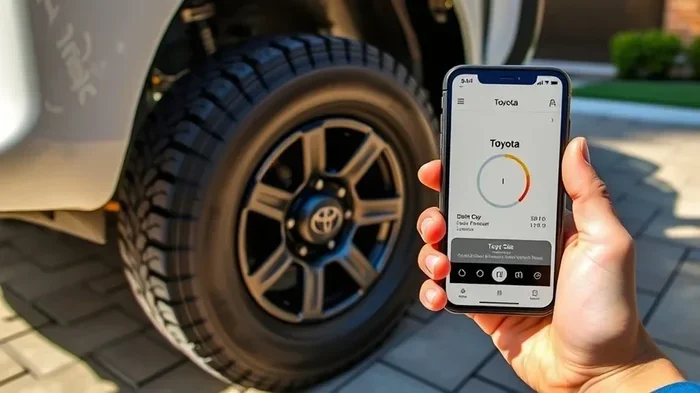 Can You See Tire Pressure Readings on the Toyota App